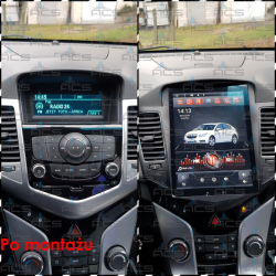 ACS 1043CT Radio dedykowane Chevrolet Cruze 2008-2012r. TESLA STYLE Android 7.1 CPU 4x1.6GHz Ram 2GHz Dysk 32GB GPS Ekran HD MultiTouch OBD2 DVR DVBT